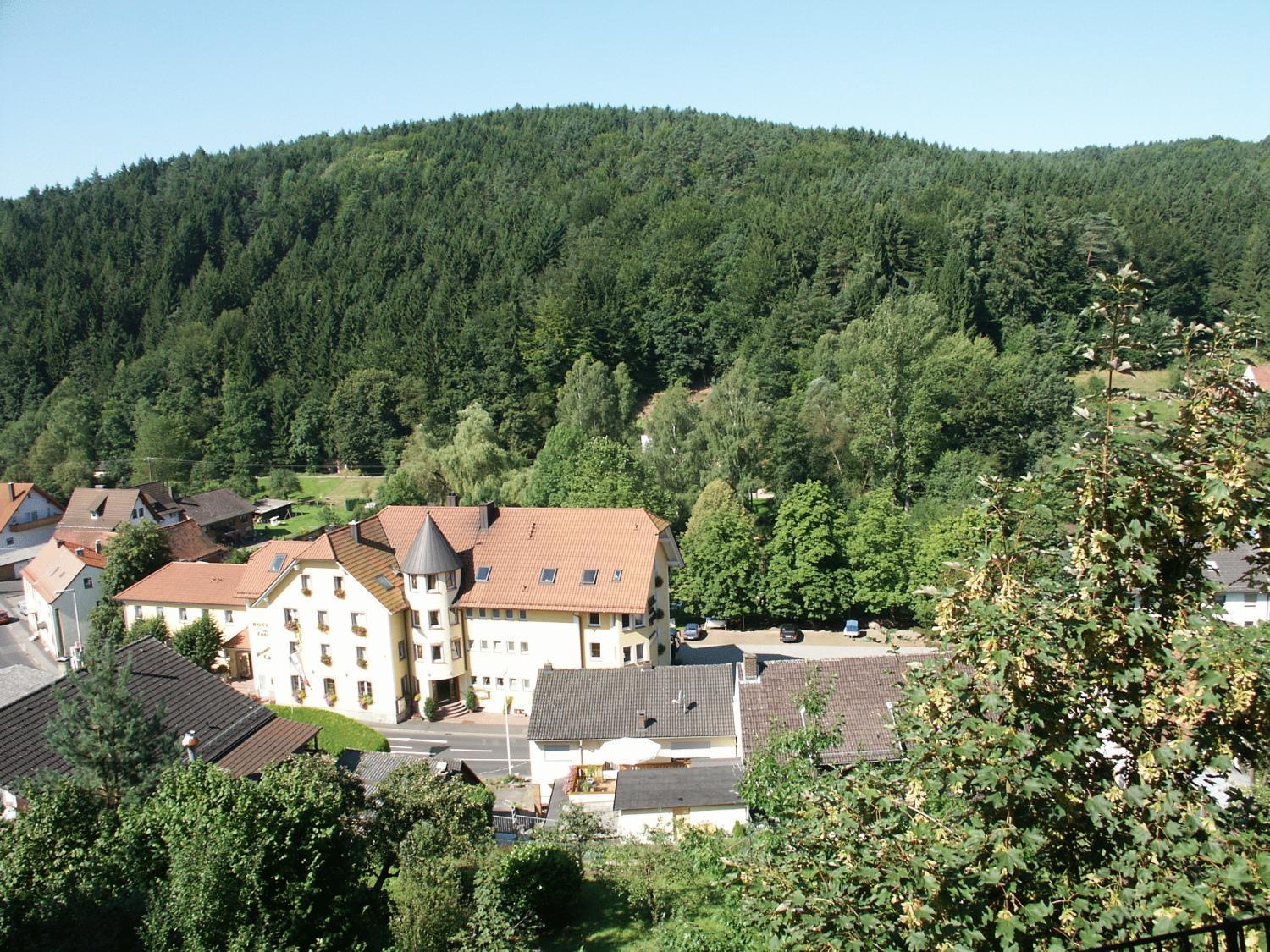 Hotel Zum Engel Mespelbrunn Eksteriør bilde